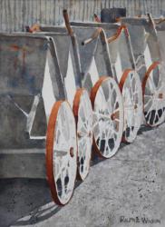 Fish Carts at Monterey Wharf