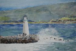 Santa Cruz Harbor Walton Lighthouse - 10